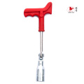 Llave de enchufe de bujía de unión T-Handle de 16 mm de automóvil